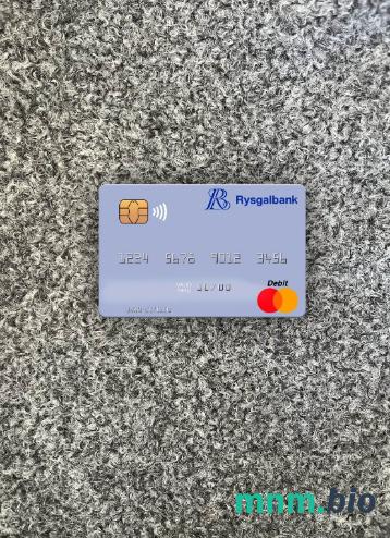 Turkmenistan Rysgal JSCB wygląd zdjęcia mastercard skan PSD + zdjęcie